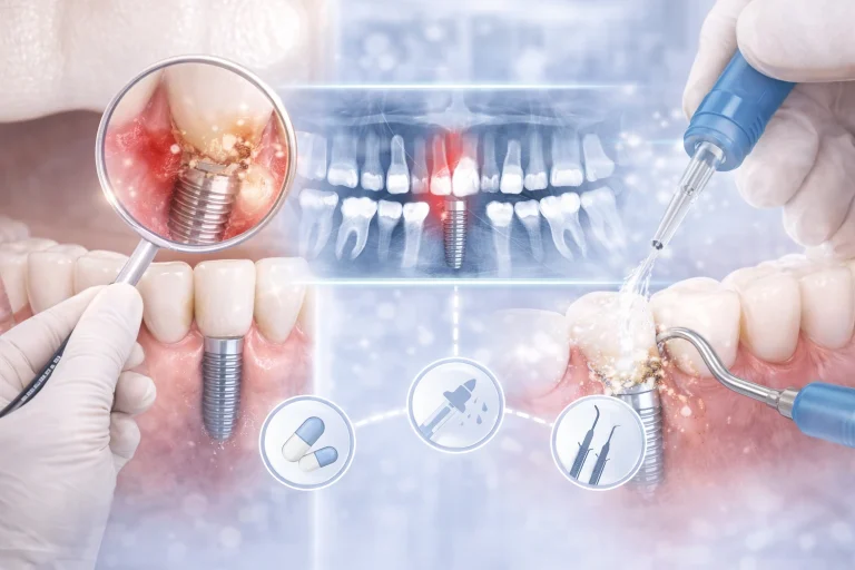 Dental Implant Infection Treatment Strategies