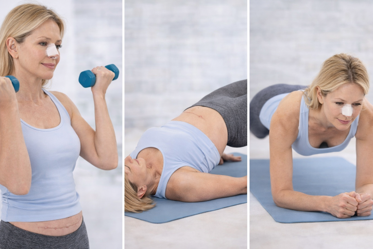 What are the exercise after tummy tuck surgery?