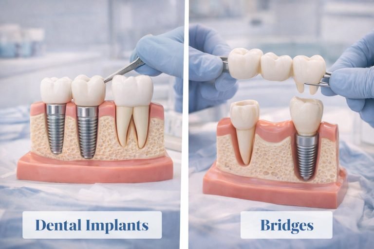 Dental Implants vs. Bridges: Which Is the Better Option?